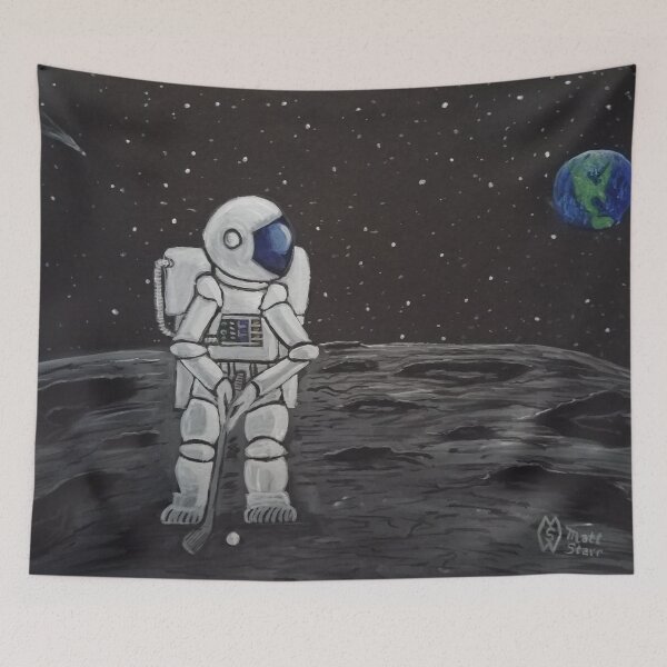 Item preview, Lunar Golf  designed and sold by Matt Starr Fine Art .