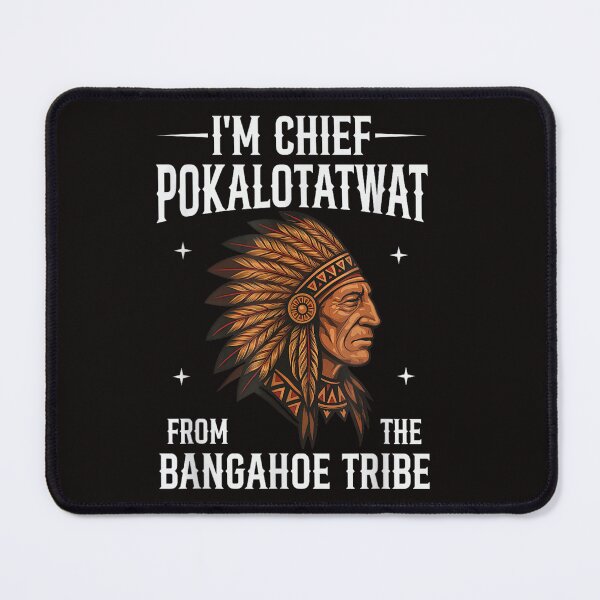 Item preview, I'm Chief Pokalotatwat from The Tribe Indigenous Native designed and sold by dianadouri.