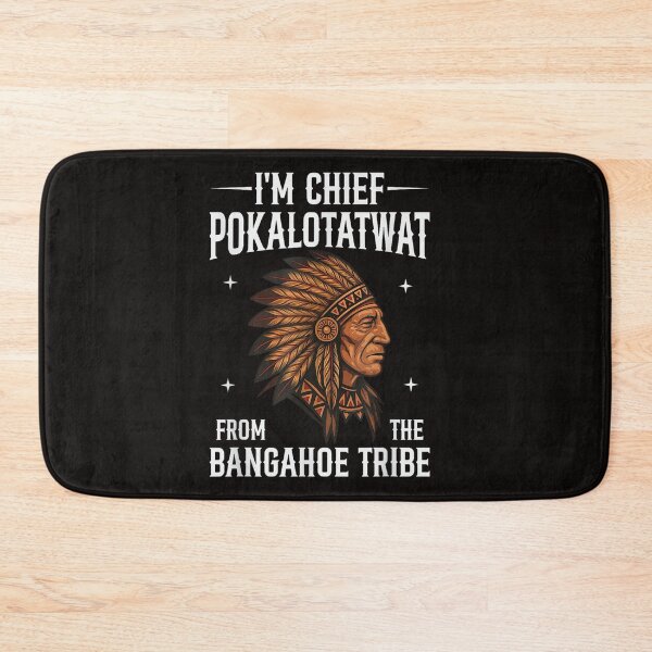 Item preview, I'm Chief Pokalotatwat from The Tribe Indigenous Native designed and sold by dianadouri.