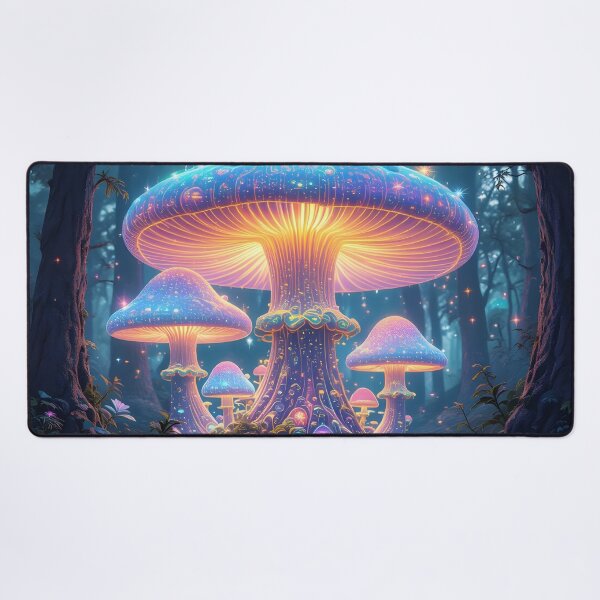 Item preview, Psychedelic Fairy Fungi Mushrooms by Orikall designed and sold by HippieWorks.