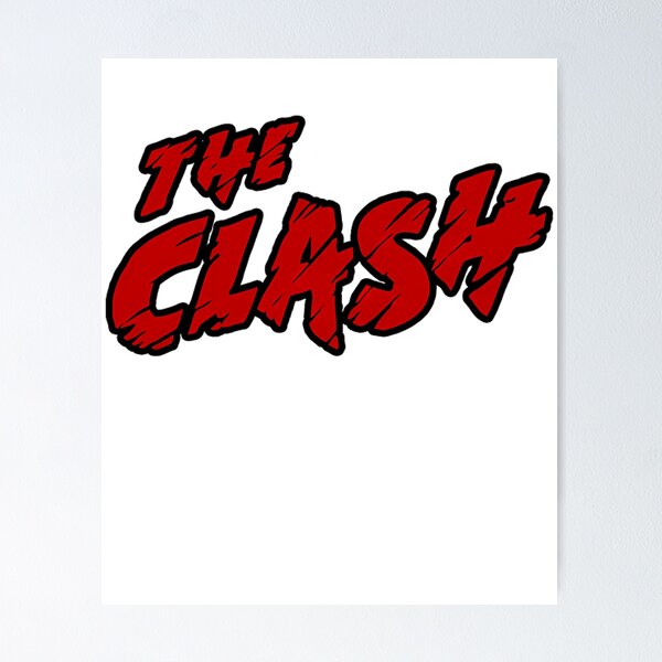 Artikelvorschau, The Clashes Blacks N Red Colour entworfen und verkauft von Aaronbaeeeee.