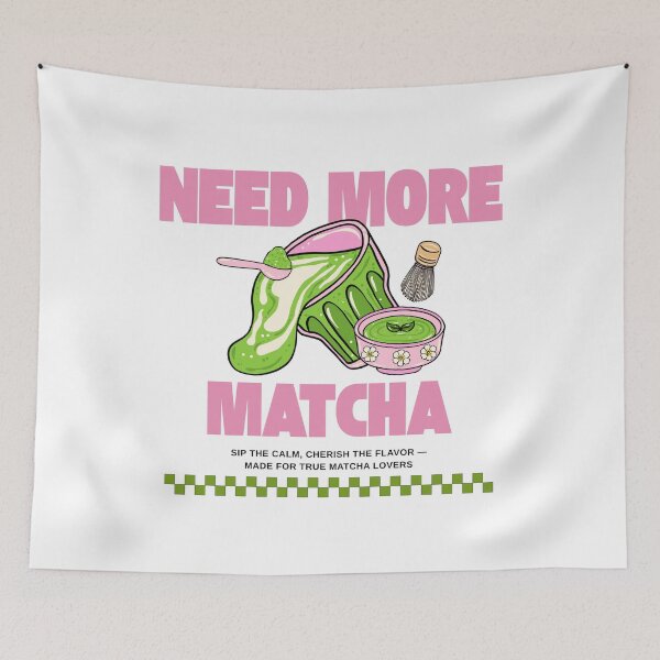 Item preview, Need More Matcha Groovy Sip The Clam Matcha Lover designed and sold by thebest-2studio.