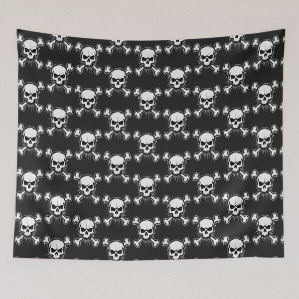 Item preview, Graffiti Skull & Crossbones designed and sold by LauraMK.
