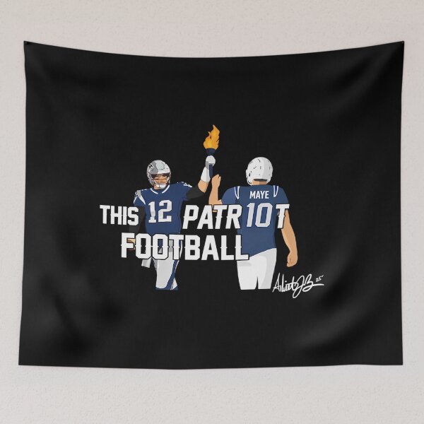 Item preview, New England Football Brady And Maye Tom Brady And Drake Maye designed and sold by steamy designz.
