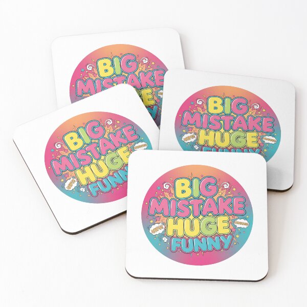Item preview, “Big Mistake Huge Funny T-Shirt – Hilarious Statement Tee” designed and sold by Muzgle.