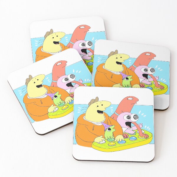 Item preview, Smiling Friends Arcade Gaming Chaos designed and sold by billyawoodwrd.