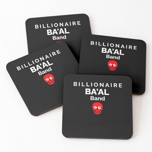 Item preview, Billionaire Baal Band white designed and sold by KATKattalestv.