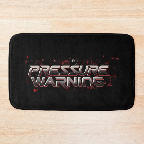 Item preview, Pressure Warning Sci Fi Horror Typography – Submarine Aesthetic designed and sold by Uglyandcute.