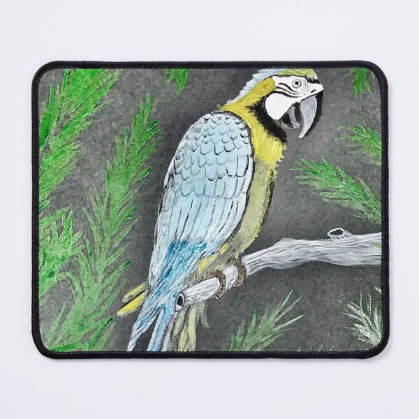 Item preview, Macaw Parrot Deep in the Jungle designed and sold by Matt Starr Fine Art .