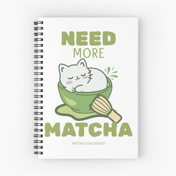 Item preview, Need More Matcha Please Kawaii Cat Matcha Lover designed and sold by thebest-2studio.