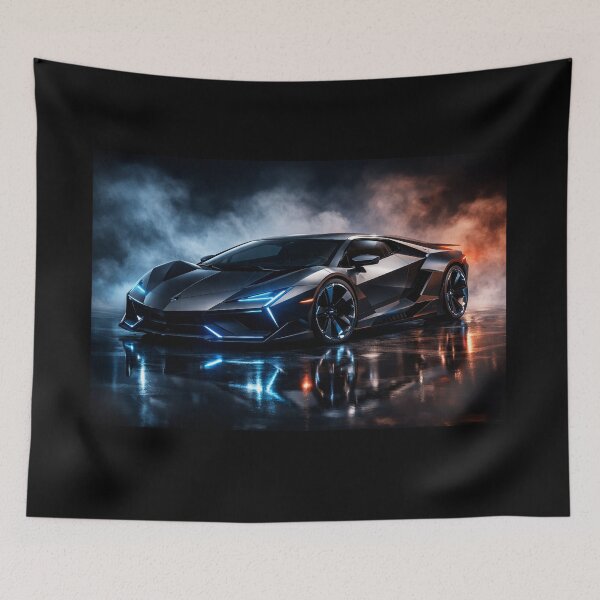 Item preview, retro concept car designed and sold by TEEJAMBOREE.