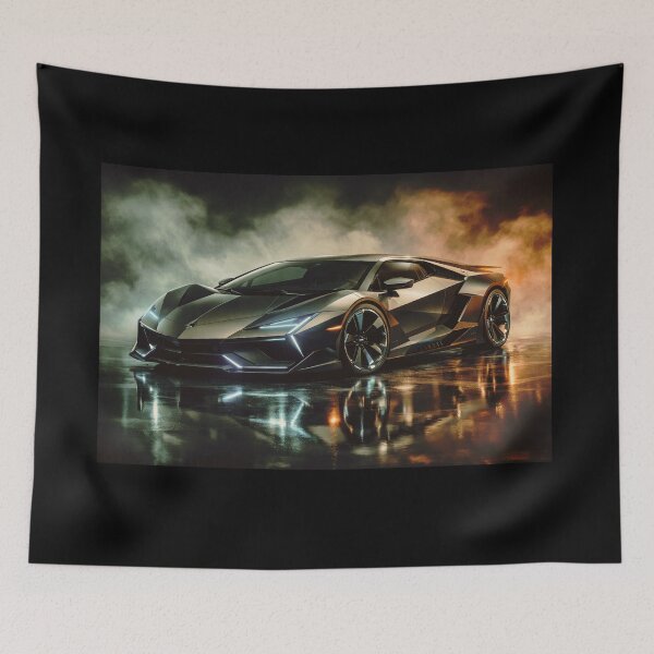 Item preview, retro concept car designed and sold by TEEJAMBOREE.