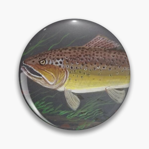 Item preview, Brown trout in the stream designed and sold by Matt Starr Fine Art .