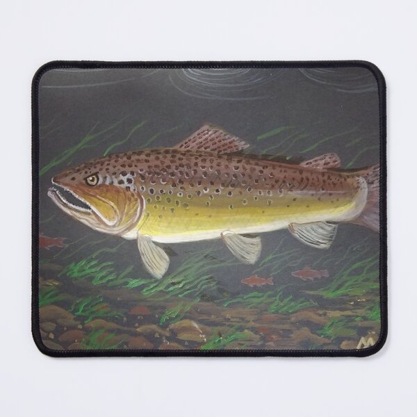 Item preview, Brown trout in the stream designed and sold by Matt Starr Fine Art .