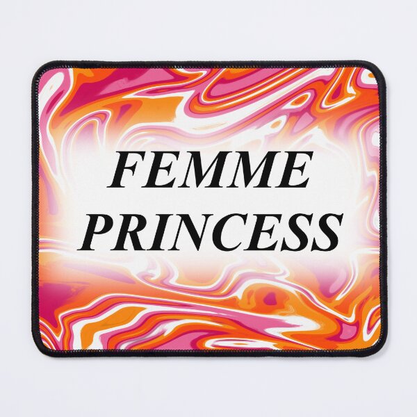 Item preview, Femme Princess (lesbian pride) designed and sold by artist-wanna-be.