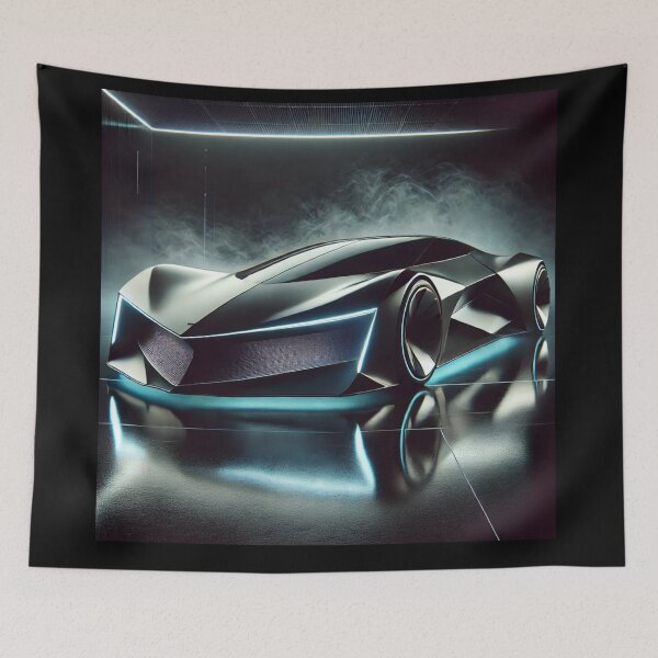 Item preview, retro concept car designed and sold by TEEJAMBOREE.