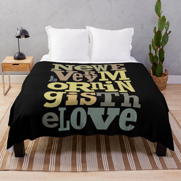 Item preview, New Every Morning Is The Love - Psalm 3:5 - Christian Hymn designed and sold by Vector-Artist.