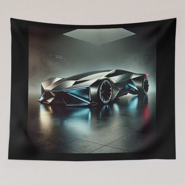 Item preview, retro concept car designed and sold by TEEJAMBOREE.