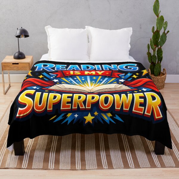 Item preview, Reading Is My Superpower – Book Lover Quote | Reading & Literacy Graphic Tee & Gifts designed and sold by Teetreasure2.