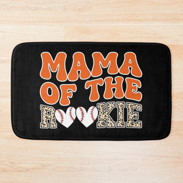 Item preview, Mama of the Rookie Leopard Baseball Shirt designed and sold by KIROSALS.