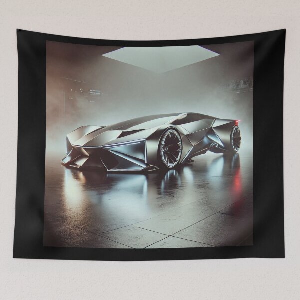 Item preview, retro concept car designed and sold by TEEJAMBOREE.