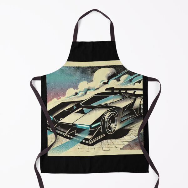 Item preview, retro concept car designed and sold by TEEJAMBOREE.