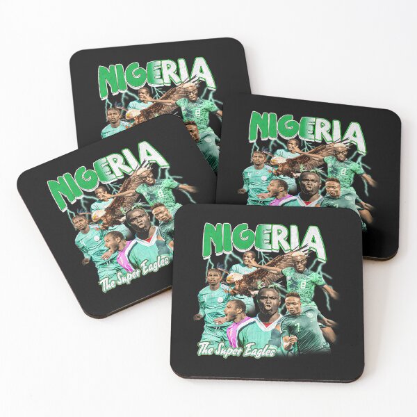 Item preview, Nigeria Super Eagles Football Bootleg designed and sold by plus9one.