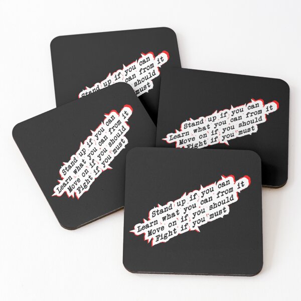 Item preview, stand up, learn, move on, or fight, black designed and sold by mntimg.