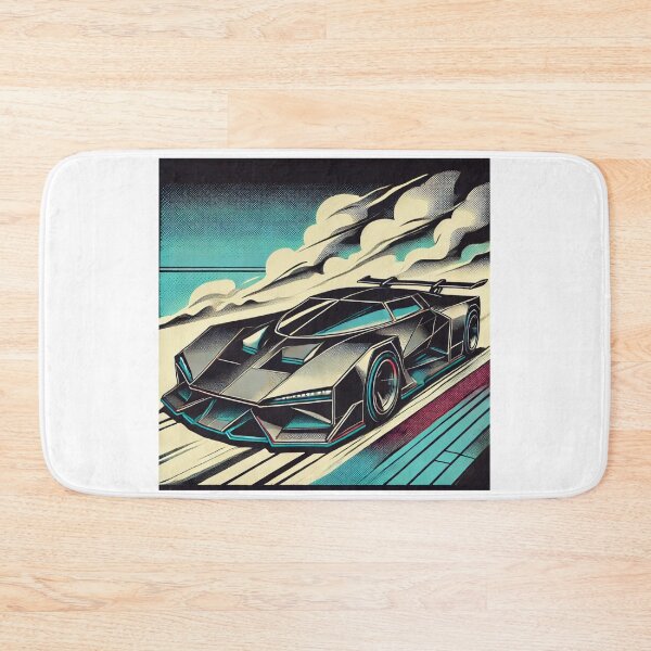Item preview, retro concept car designed and sold by TEEJAMBOREE.