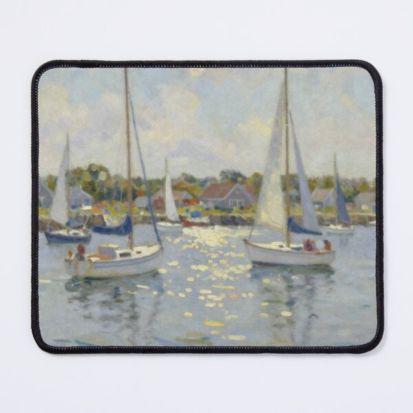 Item preview, Sailboats Nautical Art Impressionism designed and sold by SeaStarAlex.