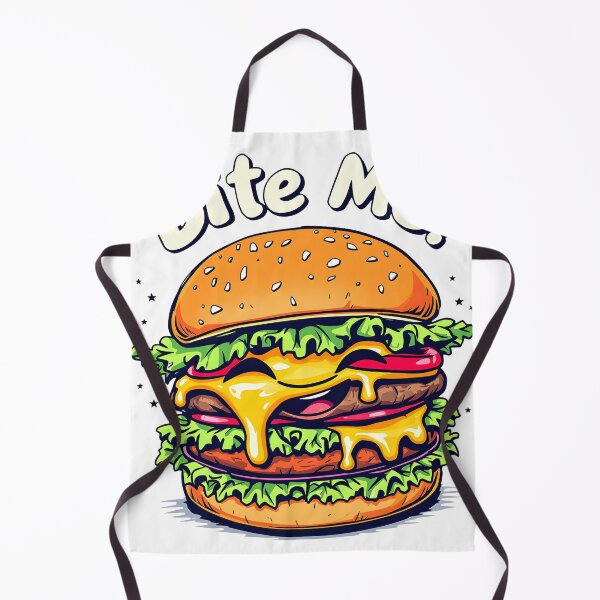 Item preview, Bite Me - Happy Burger Vibes designed and sold by Dazzle-Sizzle.