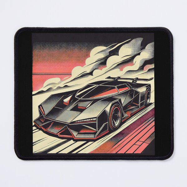 Item preview, retro concept car designed and sold by TEEJAMBOREE.
