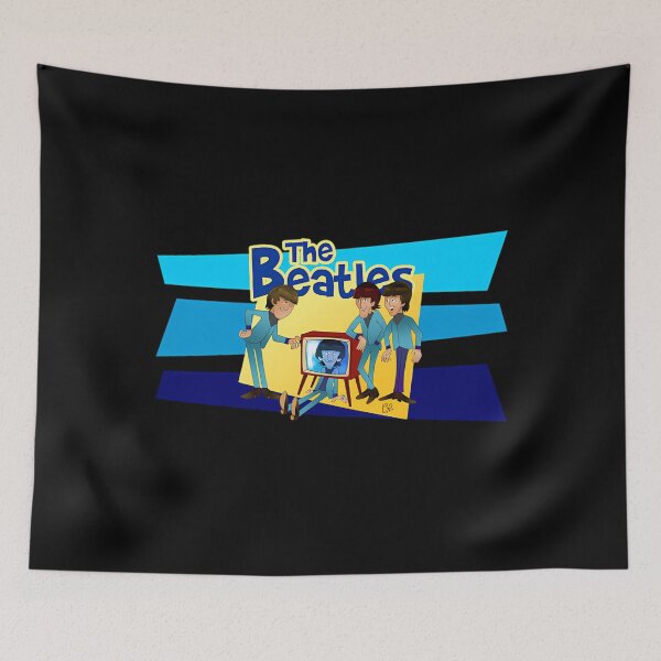 Item preview, The Beatles Cartoons Fan Art M Sica Rock Grupo designed and sold by mellinnshirts.
