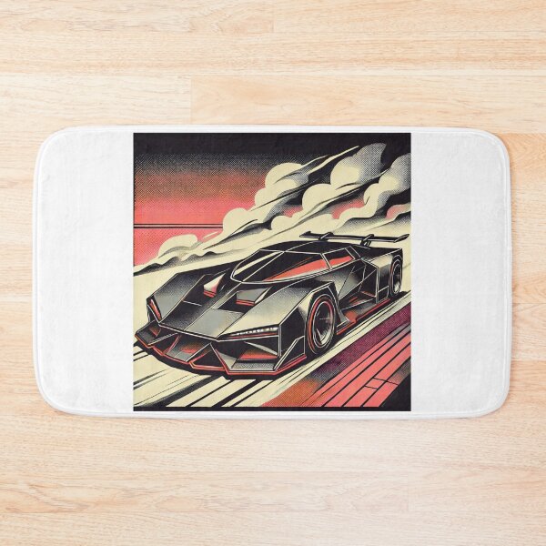 Item preview, retro concept car designed and sold by TEEJAMBOREE.