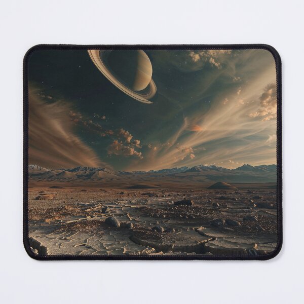 Item preview, Desert Stone Barren Landscape Cosmic Art designed and sold by QuantumDrift.