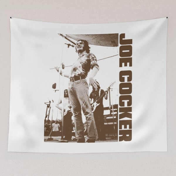 Item preview, Joe Cocker Vintage Halftone Style Fan Art Design designed and sold by artquePH.