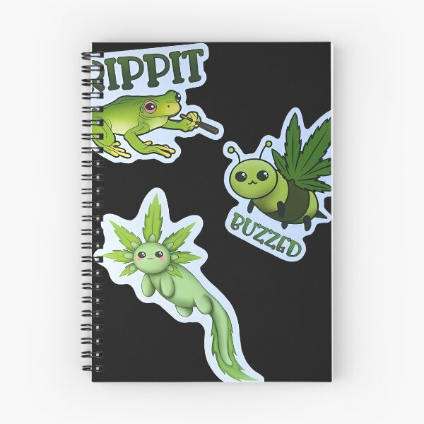 Item preview, frog rippit_ buzzed designed and sold by gitaviroza.
