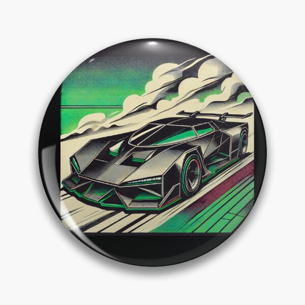 Item preview, retro concept car designed and sold by TEEJAMBOREE.