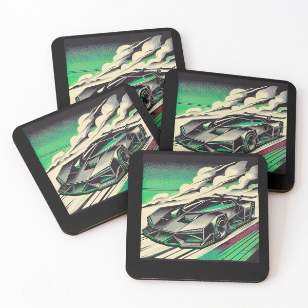 Item preview, retro concept car designed and sold by TEEJAMBOREE.