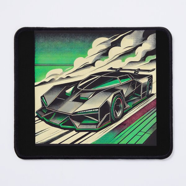 Item preview, retro concept car designed and sold by TEEJAMBOREE.