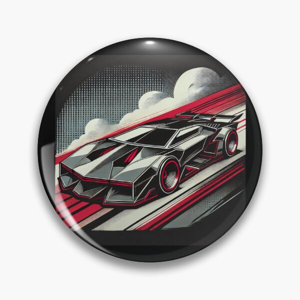 Item preview, retro concept car designed and sold by TEEJAMBOREE.