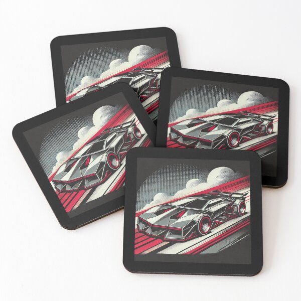 Item preview, retro concept car designed and sold by TEEJAMBOREE.