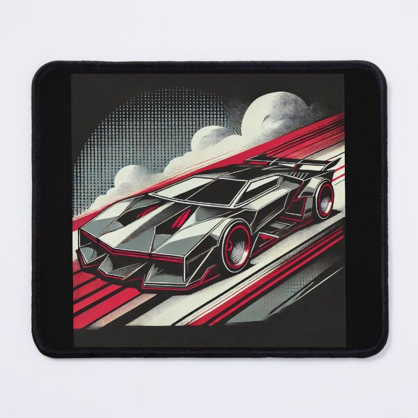 Item preview, retro concept car designed and sold by TEEJAMBOREE.