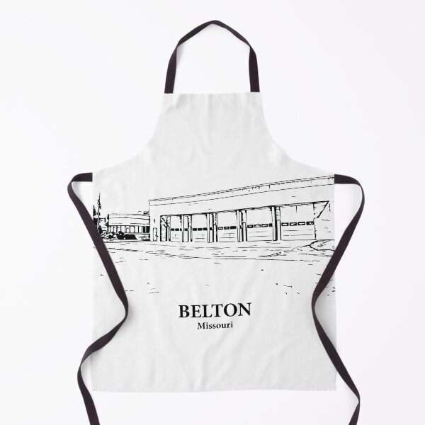 Item preview, Belton MO - Ink Cityscape Illustration designed and sold by Lakeric Cityscapes.