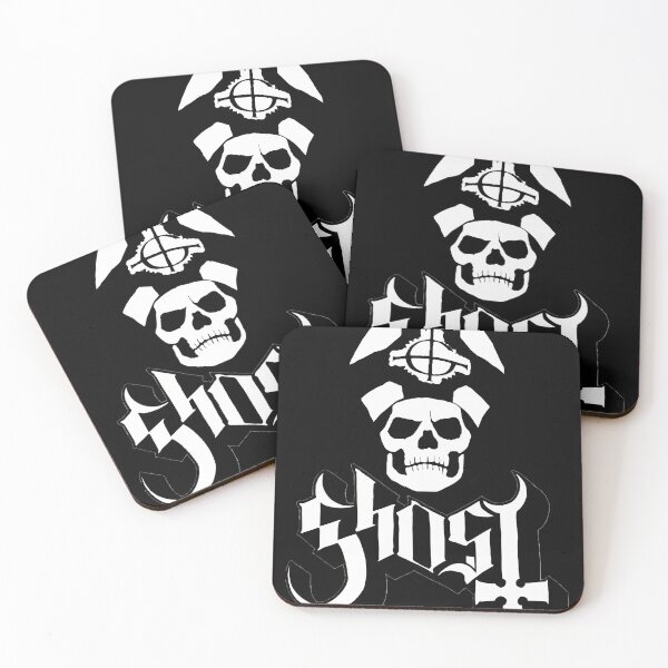 Artikelvorschau, Ghost Band T-Shirt entworfen und verkauft von mellinnshirts.