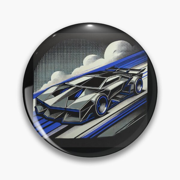 Item preview, retro concept car designed and sold by TEEJAMBOREE.