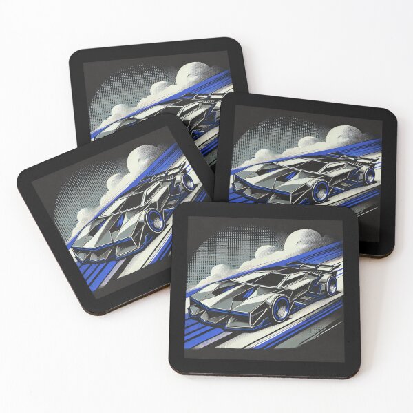 Item preview, retro concept car designed and sold by TEEJAMBOREE.