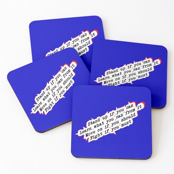 Item preview, stand up, learn, move on, or fight, blue designed and sold by mntimg.
