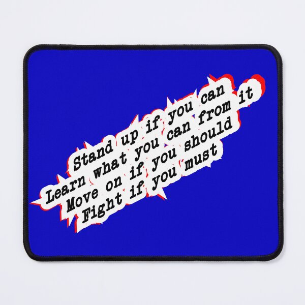 Item preview, stand up, learn, move on, or fight, blue designed and sold by mntimg.