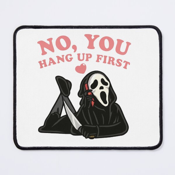 Item preview, No, You Hang Up First Ghostface | Cute Horror Phone Call designed and sold by TroikaLabs.